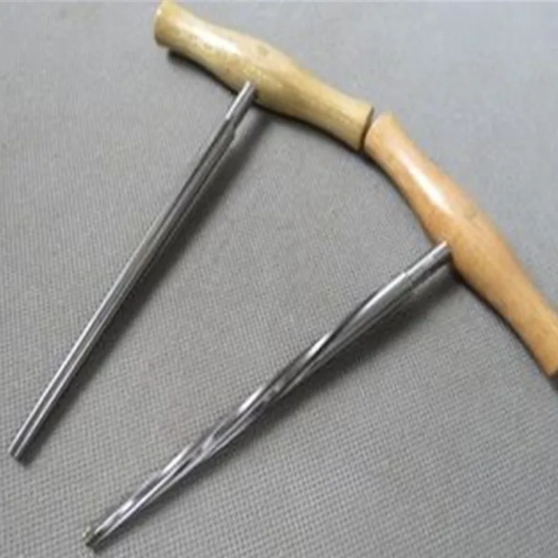 Hss reamer for model 1/4 - 4/4 violin / viola / violoncello shaft tool straight flute & sprial Cello-making hand reamers