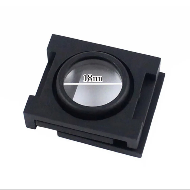 Cloth Mirror 10 Times Metal with Pointer Zinc Alloy Folding High Magnification Cloth Mirror LED Magnifying Glass