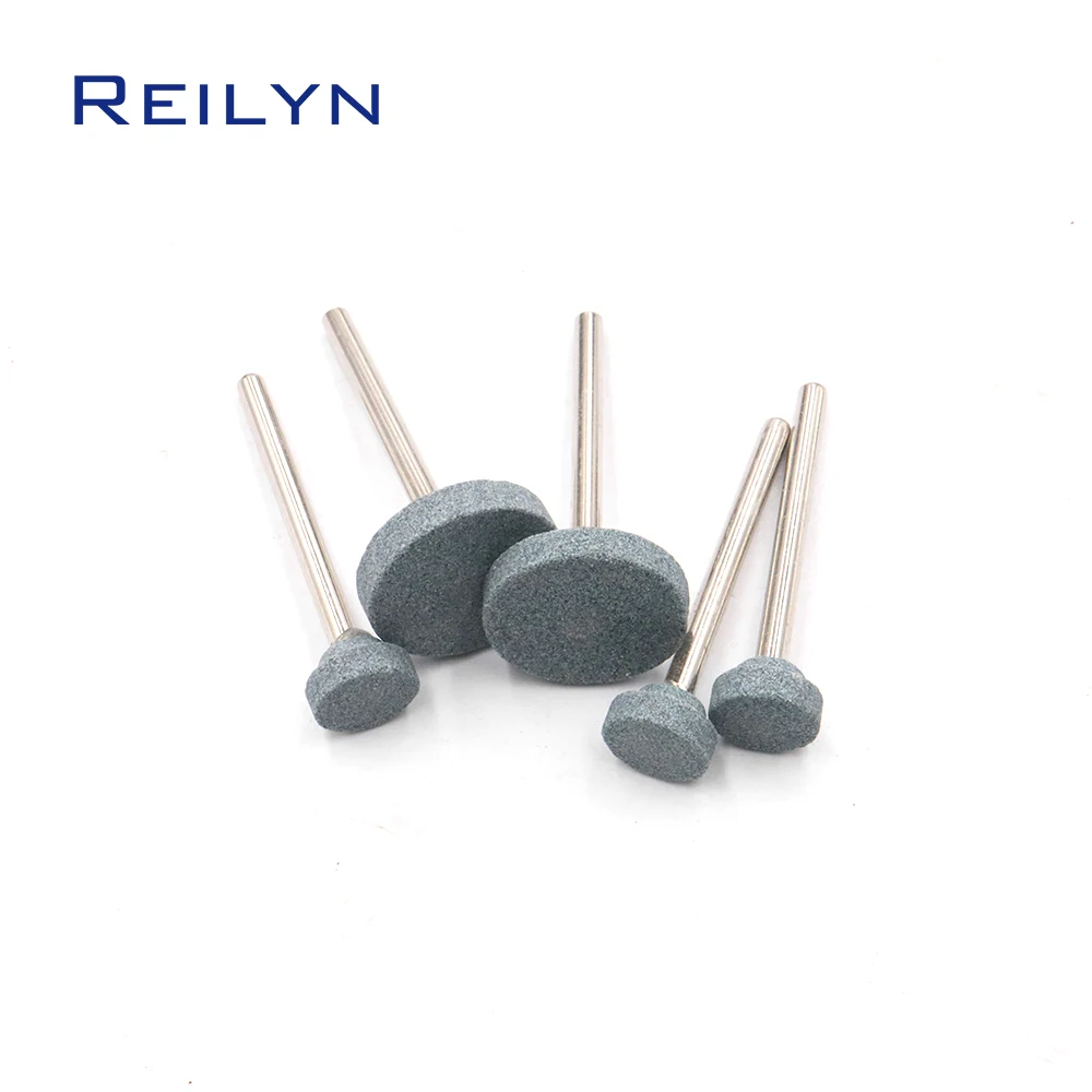 Sanding Grinding Bits Grindstone 3x10/20mm Polishing Wheel Sand Crystal Sanding Polisher Trimming bits for Nails polishing