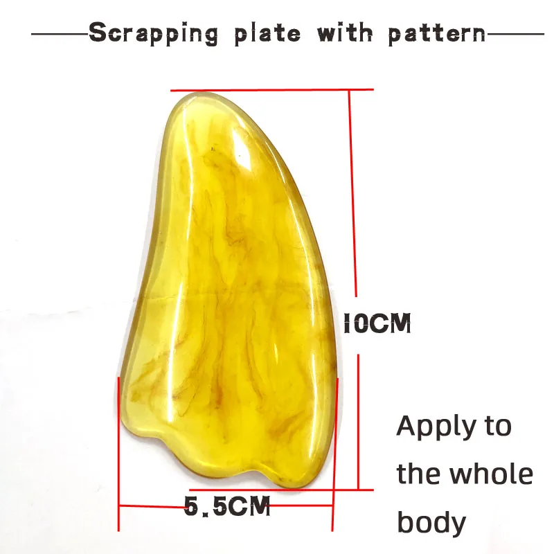 Scrapping Plate Beeswax Resin Facial Eye Lift Pull Pull Tendon Rod Whole Body Apply Head Massage Claw Neck Shoulder Back Leg