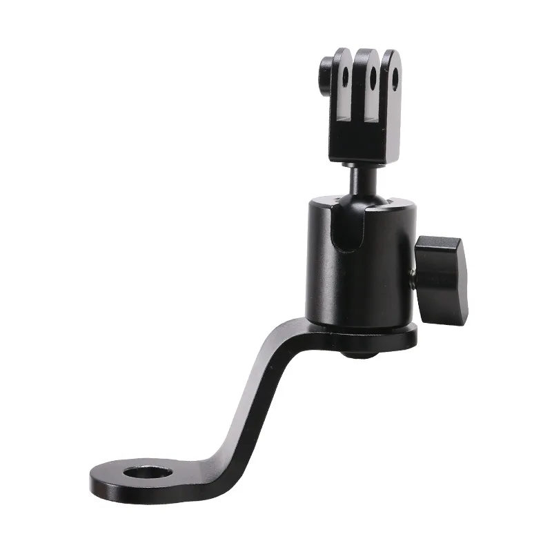 금속 자전거 오토바이 마운트 백미러 브래킷, GoPro SJCAM DJI Osmo 액션 카메라 액세서리용 라이딩 핸들 바 홀더