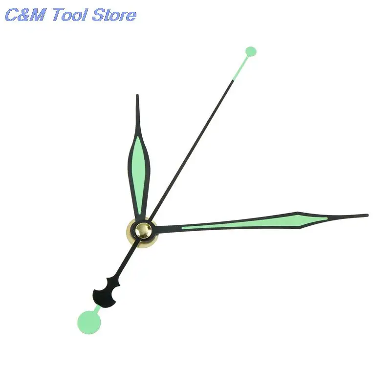 DIY Green Luminous Silent Quartz Wall Clock Spindle Movement Mechanism Part DIY Repair Mechanism Part  Repair Kit