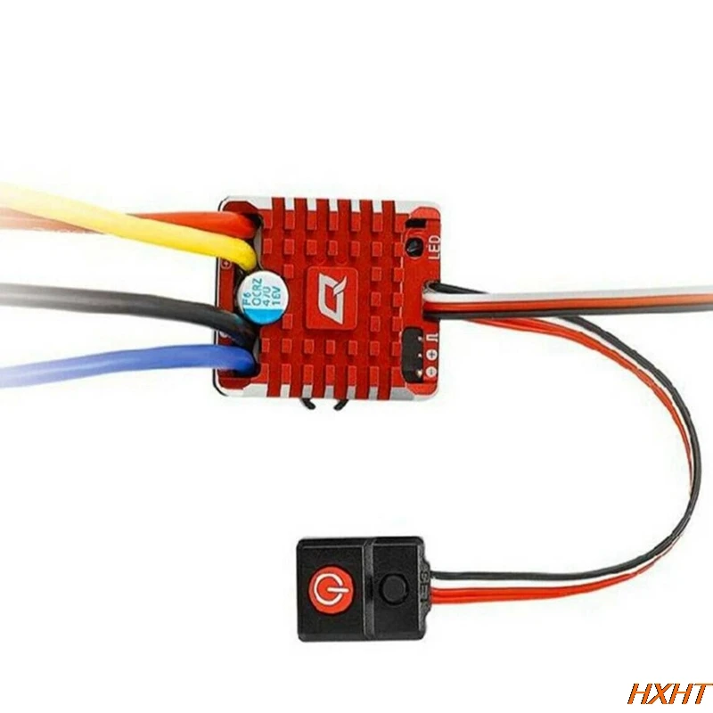 Hobbywing QuicRun 80A/60A Waterproof Brushed ESC W/ Program Card For RC Crawler