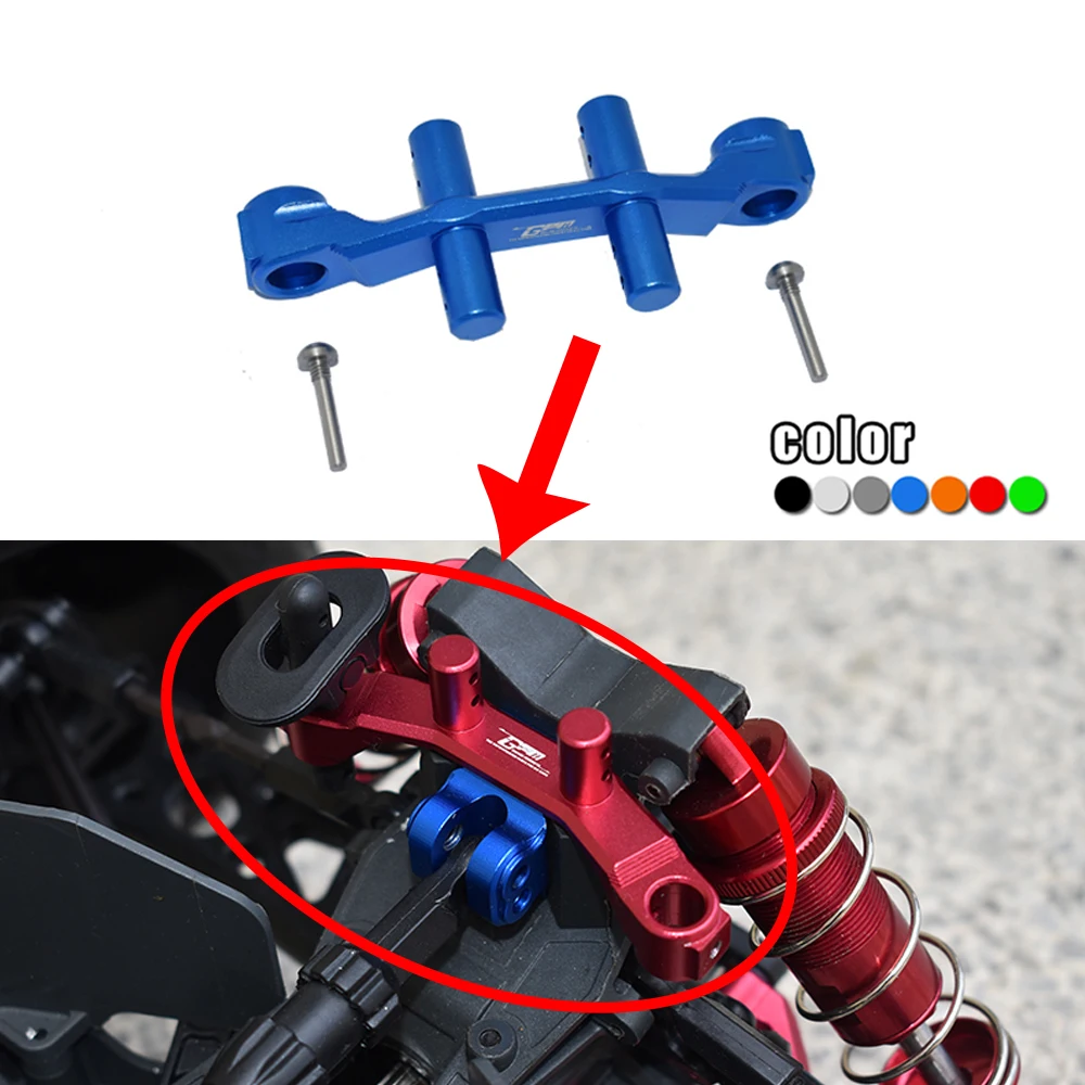 

GPM aluminum Metal front Car Shell Column fixed seat fixing code #AR320452 for ARRMA 1/10 KRATON 4S BLX ARA102690 MONSTER TRUCK