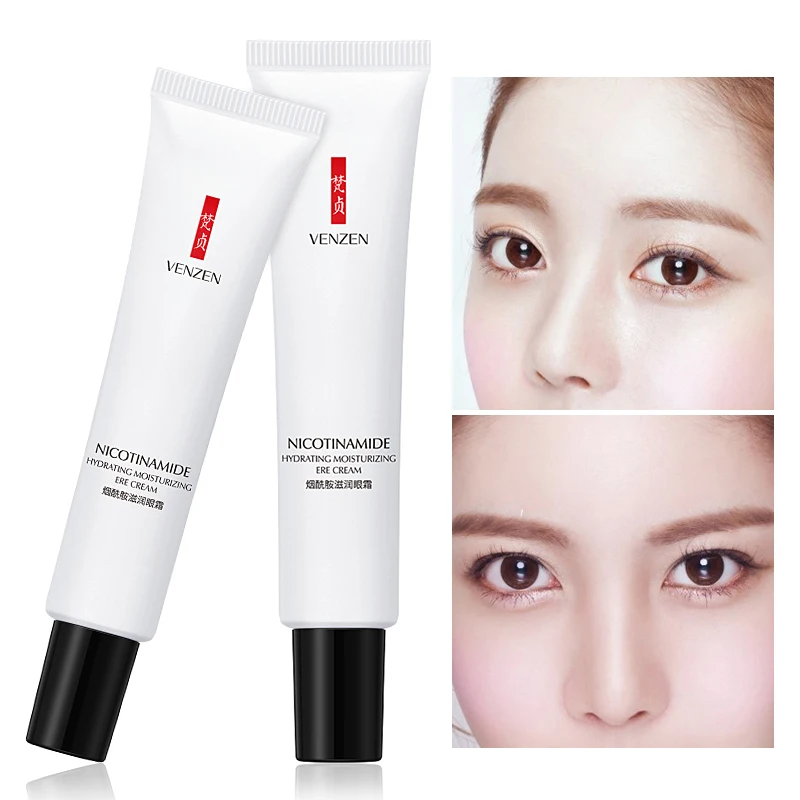 

Niacinamide Moisturizing Eye Cream Repair Brightening Anti-aging Wrinkle Remove Dark Circle Eye Bag Eyes Skin Care Product TSLM1