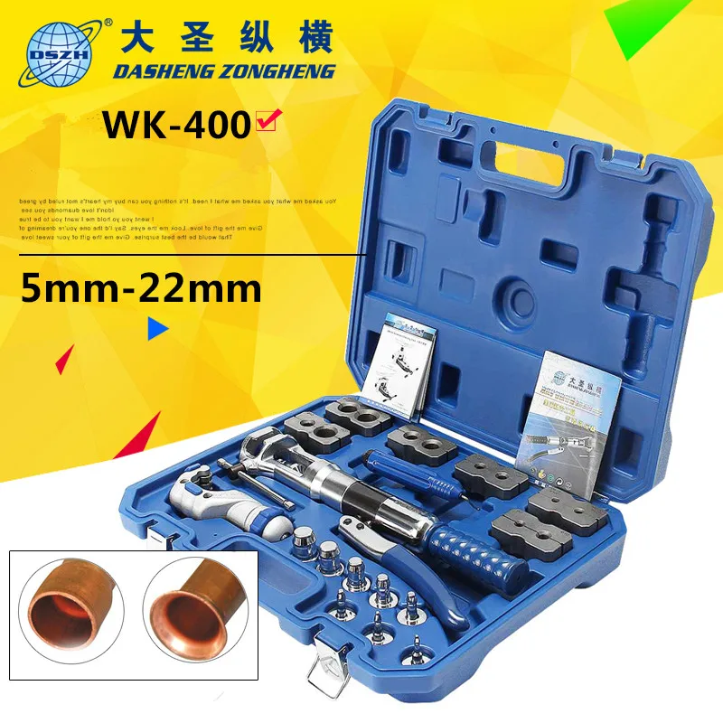 Kit de Ferramentas Expansoras de Tubo Hidráulico Cano Hidráulico de Alavancas Expansor para Linha de Combustível Ferramentas de Alargamento Hvac 522 mm