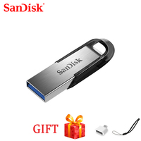 100% Sandisk USB 3.0 pendrive Original CZ73 Ultra Flair 32GB PEN DRIVE 64GB 16GB 128GB 256G  usb flash drive memory stick