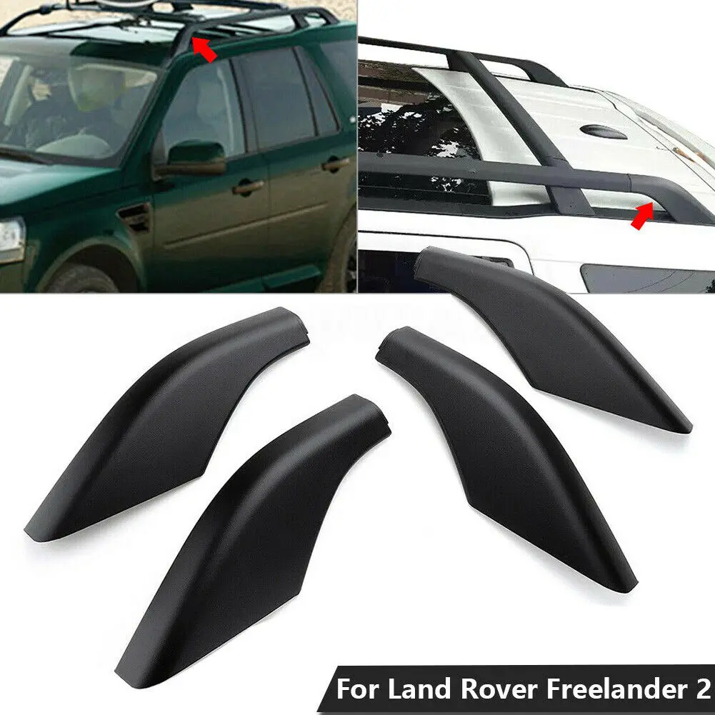 

Car Roof Luggage Rack Rail End Cover Shell Protector For Land Rover Freelander 2 2006 2007 2008 2009 2010 2011 2012 2013 2014