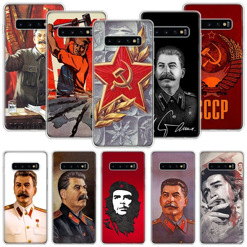 Russian Stalin Ussr Communism Phone Case For Samsung Galaxy A50 A70 A40 A30 A20S A10 Note 20 Ultra 10 Lite 9 8 A6 A8 Plus A7 A9