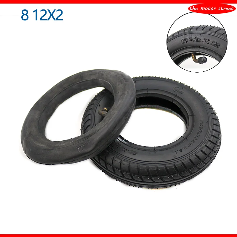 

8 inch 1/2x2 Inner Tube Outer Tyre Pneumatic Tire for Xiaomi Mijia M365 Smart Electric Gas Scooter Pram Stroller