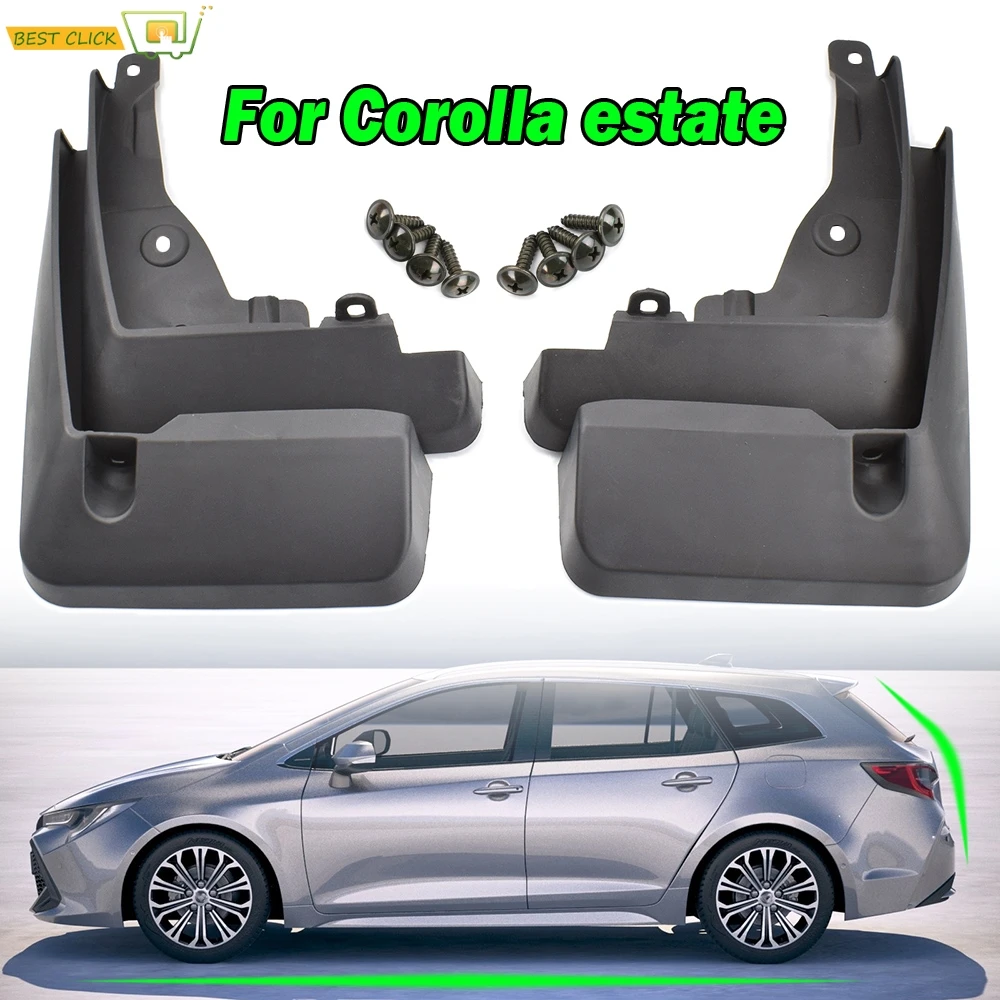 Molded Mud Flaps For Toyota Corolla E210 Touring Sports Estate 2019 2020 Mudflaps Splash Guards Flap Front Rear Mudguards Fender