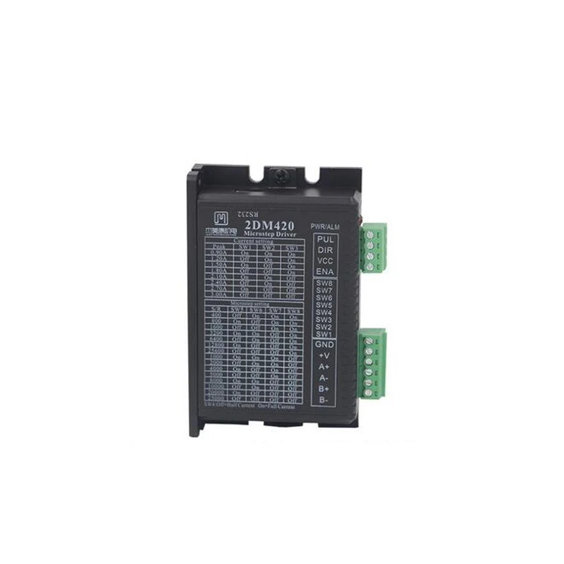 JMC 2Phase Stepper Motor Driver Current 3A Adaptation motor 42 57  Input Voltage 18-36VDC  2DM420