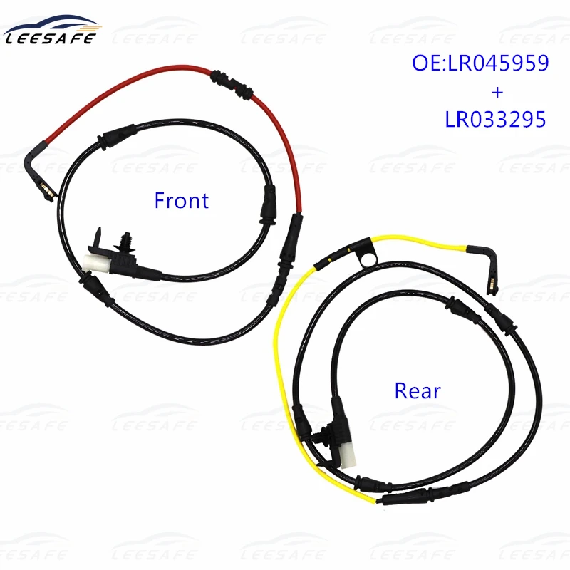 

LR045959 + LR033295 Front + Rear Disc Brake Pad Wear Sensor for Land Rover Range Rover L405 Sport L494 Brake Sensor Replacement