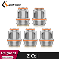 5pcs/lot Geekvape Z Coil Mesh Z1/Z2/KA1/Z0.15/Z0.25/Z0.15 XM/Z XM For Zeus Tank Aegis Legend 2/Solo 2/ T200 /Z Fli Tank/Legend 3