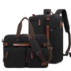 2024 New Backpack 15.6/17.3Inch Laptop Backpack Nylon Waterproof Business Travel Backpack Shoulder Messenger Hand Backpack