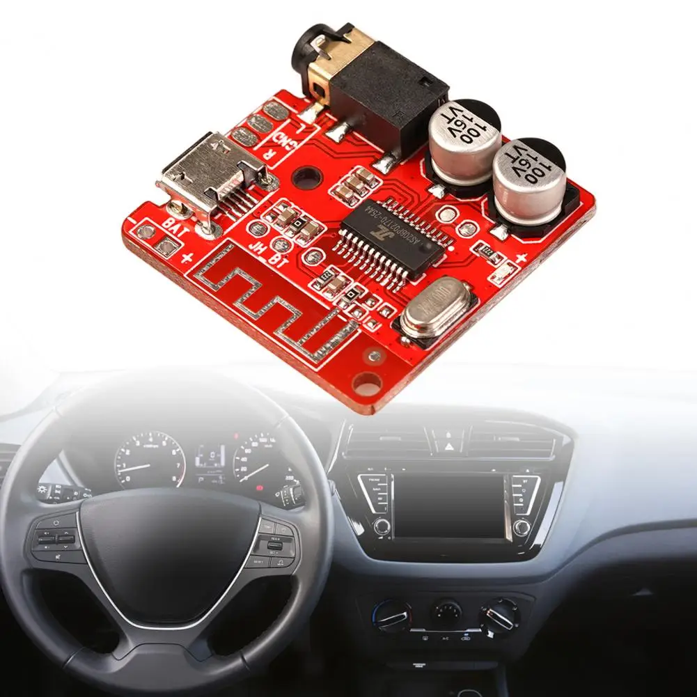 Bluetooth-compatible Audio Receiver Universal Lossless PVC Wireless Stereo MP3 Music Decoder Board for Amplifier Car Electronics