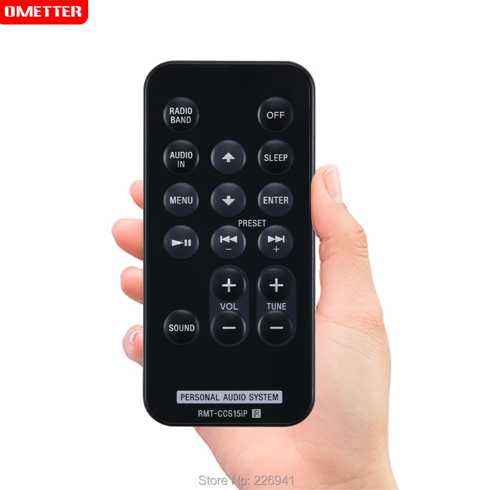 RMT-CCS15iP لسوني نظام الصوت الشخصي التحكم عن بعد ICF-CS15iP