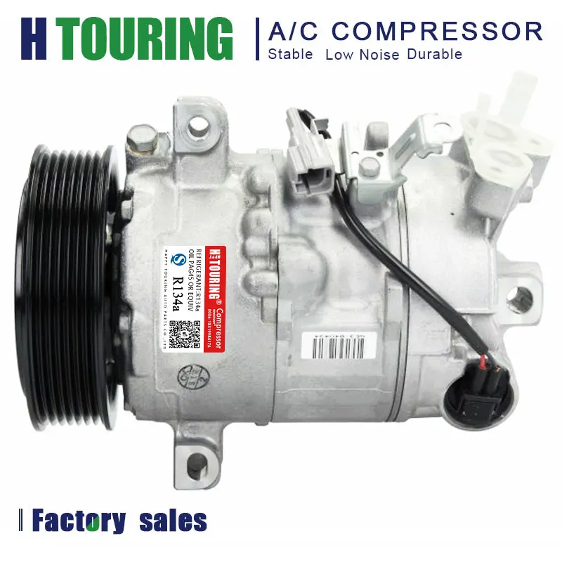 6SEL14C AC Compressor For Renault Grand Scenic III Megane CC 8200958328 447150-0040 DCP23032 447150--0040 248300-2260 4472603050