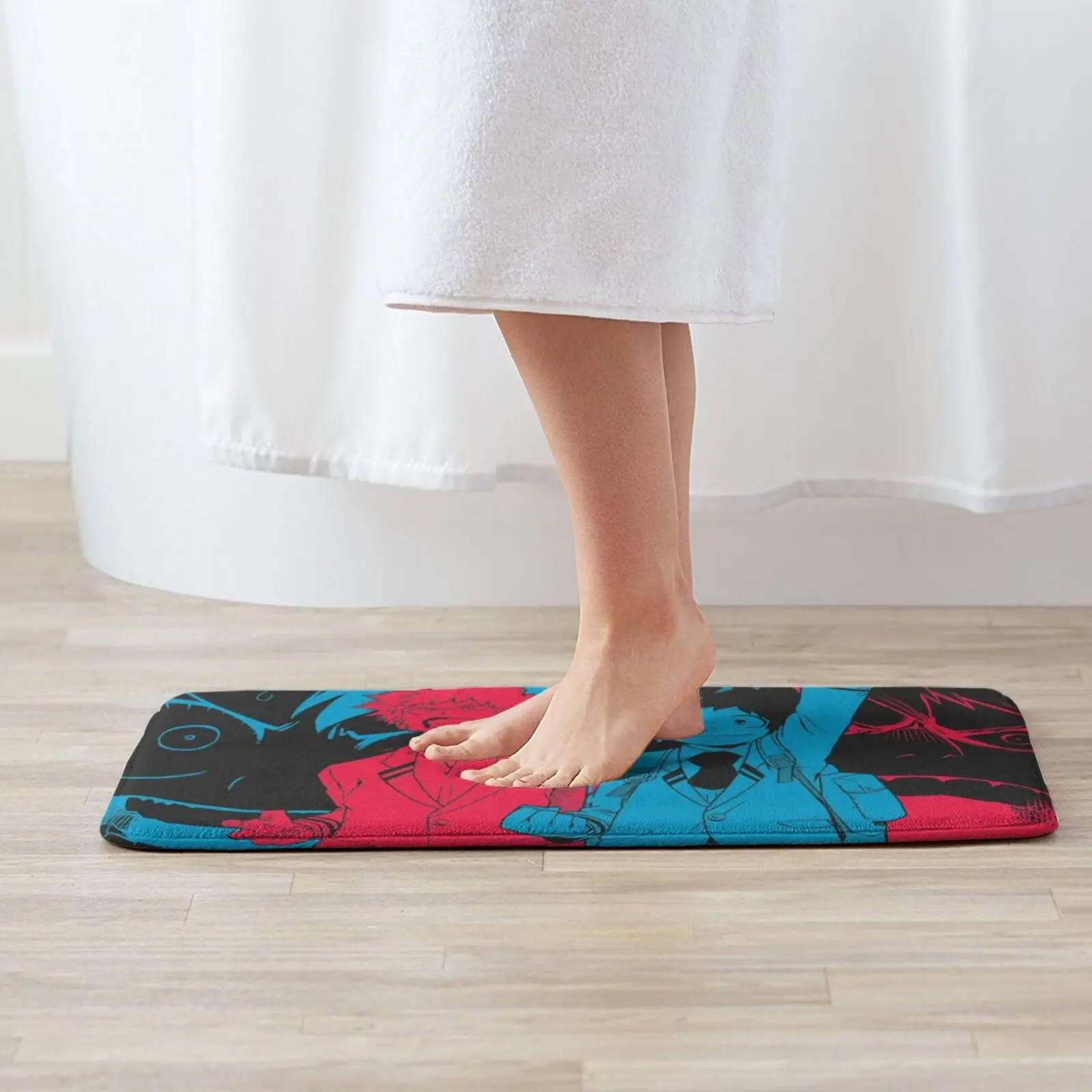 Deku / Kacchan ( Dark ) Entrance Door Mat Bath Mat Rug Japan Boku No Hero Academia Anime Manga Geek Midoriya Izuku Bakugou All