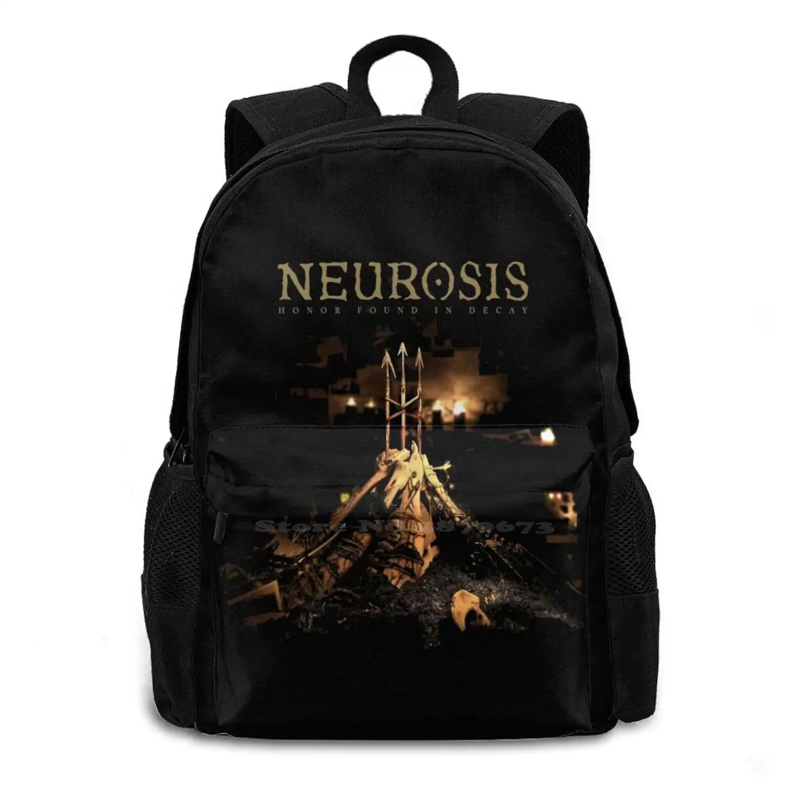 Lungo Nandi Thing As Simple Is No Such Hot Sale Schoolbag Backpack Fashion Bags Neurosis Band Post Metal Hardcore Music Tour