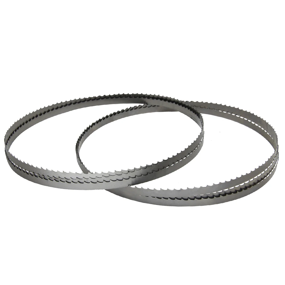 Livter-hojas de sierra de banda para madera, herramientas de carpintería para corte de madera TPI 6 10 15, 1400x6,35mm x 0,35, 2 unidades