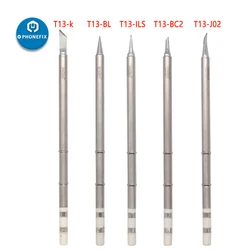 T13 Soldering Iron Tips for BAKON BK950D Rework Station Repair Iron Tips Set for Mobile Phone PCB Board Welding Tools