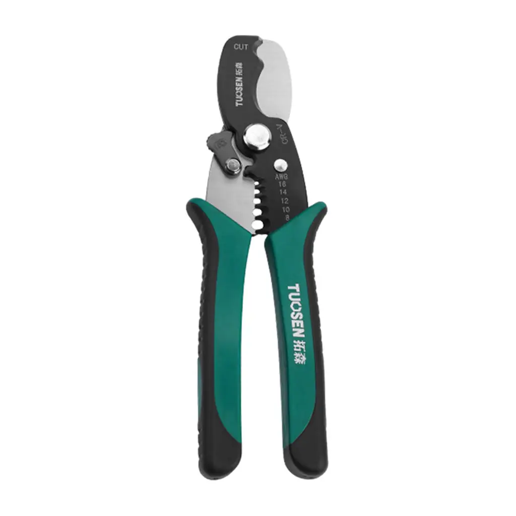 Multi-Tool Wire Stripper Crimper Professional Cable Cutter Plier Multifunction for Bending Wire Electricians Pull-wire Tools