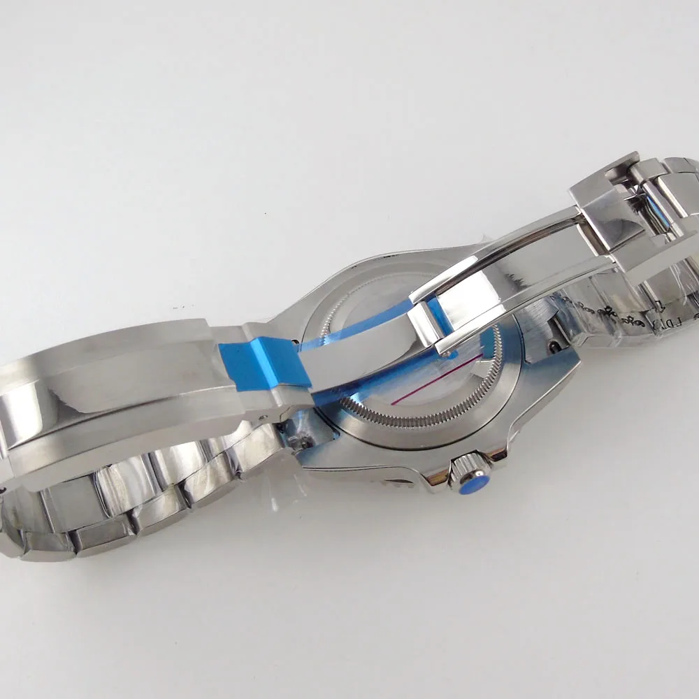 40mm Watch Case Fit NH34 NH35 NH36 NH38 Miyota8215 ETA2836 2824 PT5000 DG2813 20BAR Sapphire Glass 316L Bracelet Ceramic Bezel