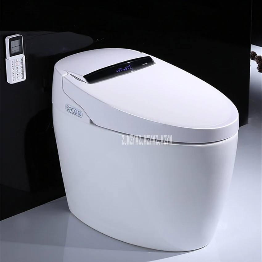 6102mp Fully Automatic Flip Intelligent Toilet High-quality Integrated Smart Toilet Household Bathroom Ceramic Toilet 220V 1600W