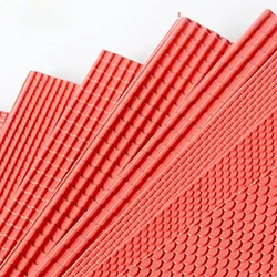 20x30CM 1/25-1/100 Scale PVC Red Tile Wall Model Dollhouse Sandplate Part