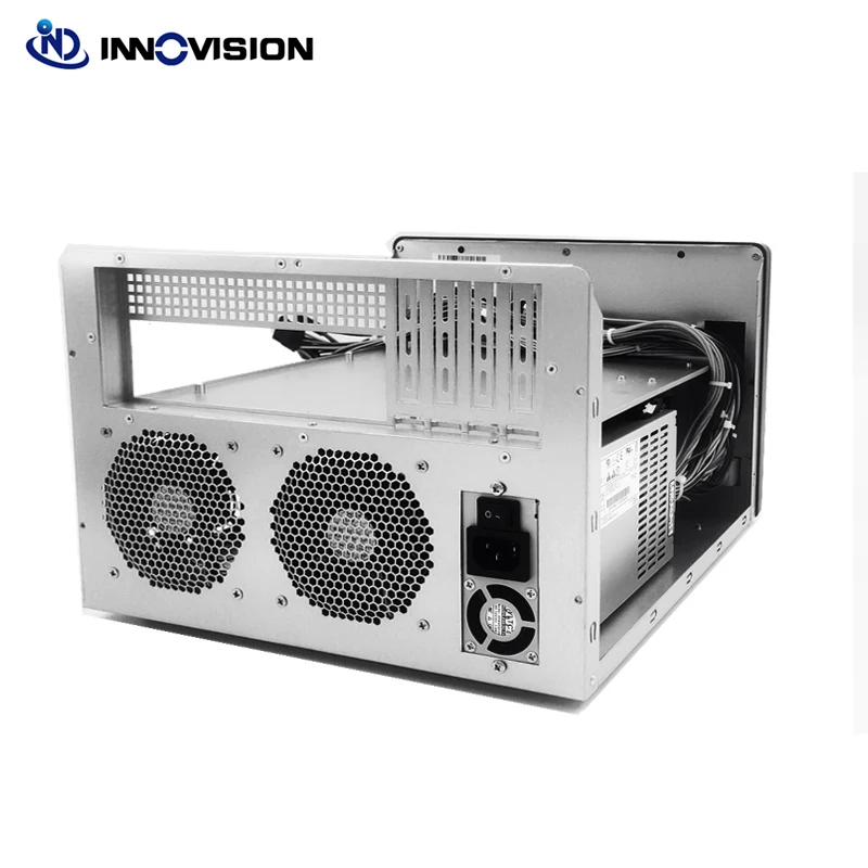 Imagem -05 - Hot-swap Case para Nas Armazenamento Doméstico Bays Hdd Chassi Ipfs Suporte Máximo M-atx 9.6 x 9.6 e Abaixo da Placa-mãe Novo