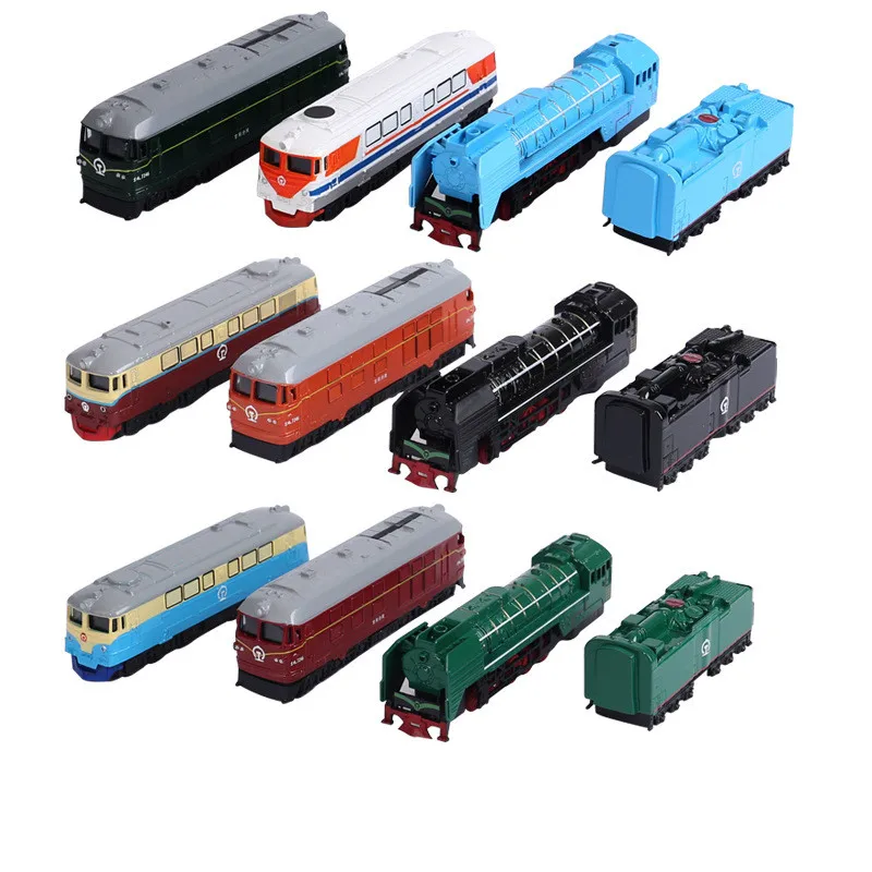 New alloy pull back Dongfeng Train model,1:64 train model toy,children\'s gifts in original packaging,free wholesale shipping