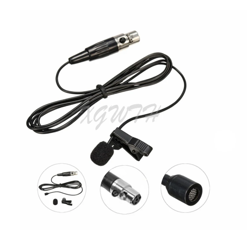 Петличный микрофон TA4F, 4 контакта, XLR, для беспроводной связи Shure