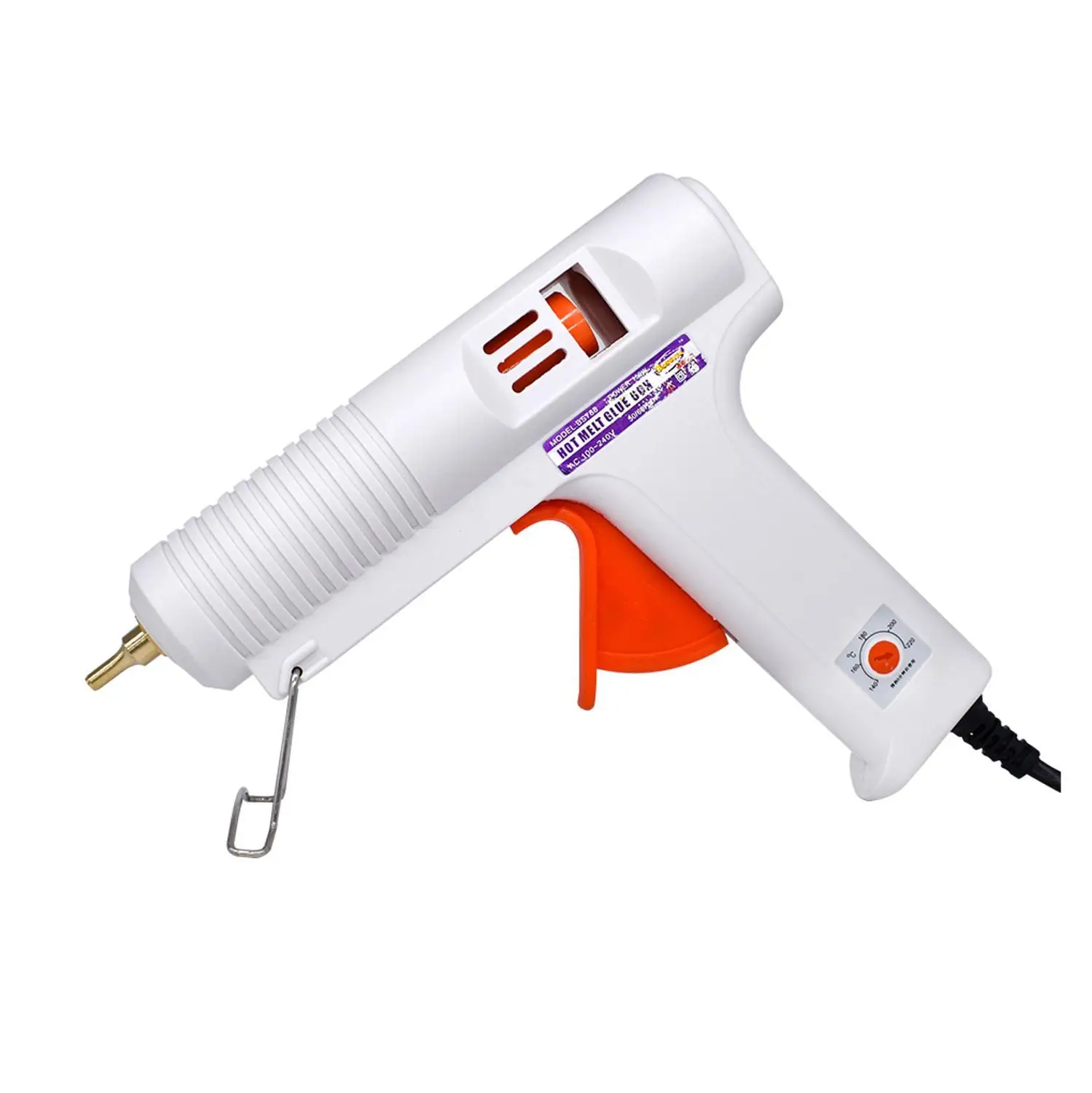 150W Temperature Regulation Heating Gun leak-proof Copper Nozzle Hot Melt Glue Gun Household DIY Sol Tool