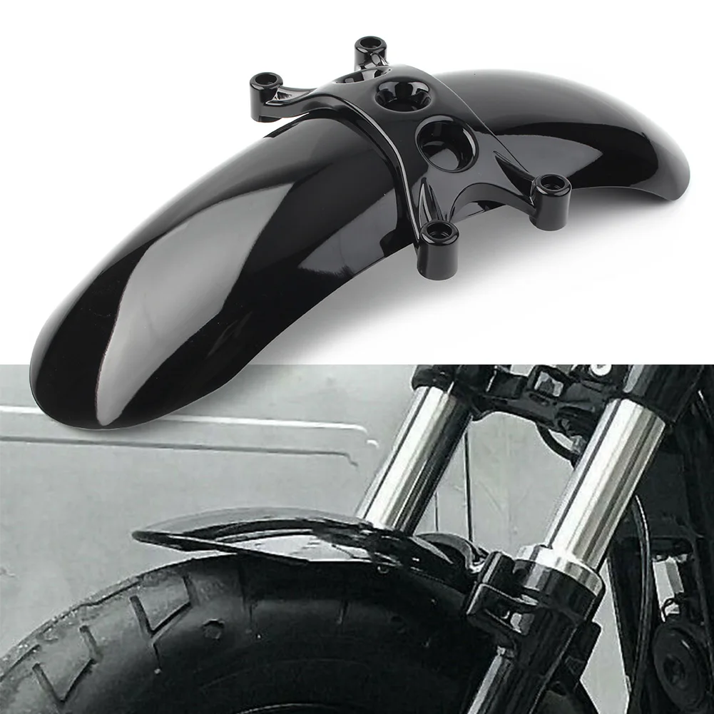 

ABS Motorcycle Short Front Fender Mudguard Hugger Mud Guard Cover For Harley Davidson Forty Eight 2010 2011 2012 2013 2014 2015