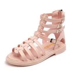 2021 mädchen Sandalen Kleinkind Schuhe Infant Baby Mädchen Schuhe Prinzessin Zip Kinder Sandalen Für Mädchen Sommer Mode Kinder Schuhe