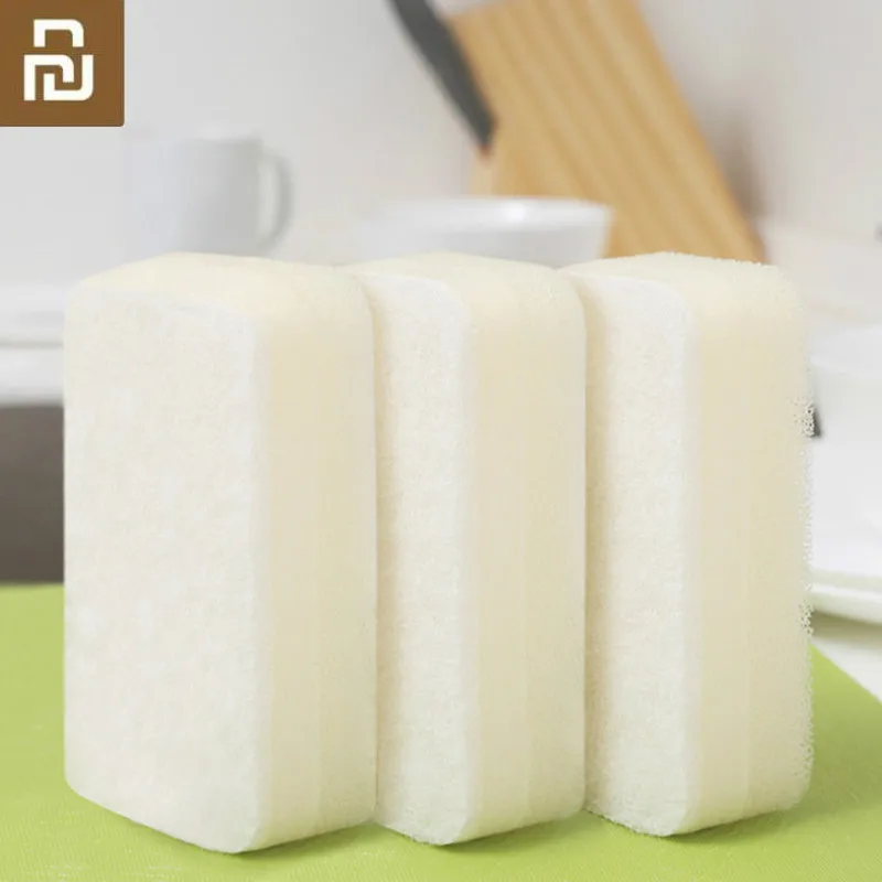 Youpin Quange 3-Layer Spons Borstel Huishoudelijke Schoonmaakmiddelen Tool Drie-Layer Composiet Afwasborstel Niet Kwetsen Uw hand