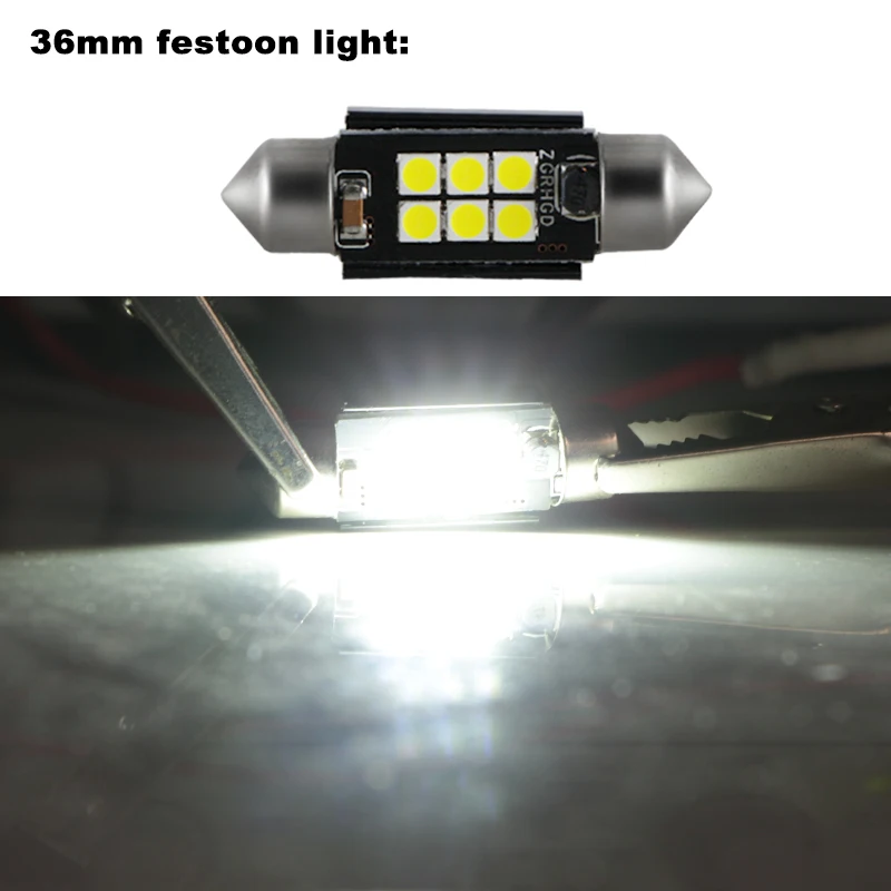 Ampolleta Led Festoon Light 31mm 36mm 39mm 42mm C3W C5W C10W Canbus Car Truck 12v 24v Auto Interior Doom Lamp License Plate Bulb