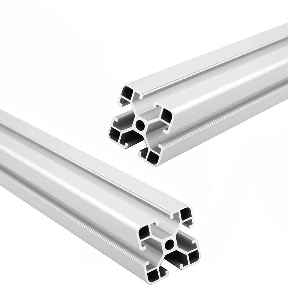 2PC 4040 Aluminum Profile European Standard Anodized Extrusion 100 300 600 800 2000mm Length Linear Rail For CNC 3D Printer