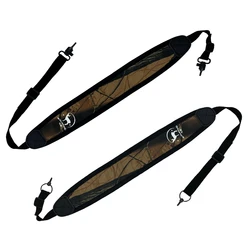 Jagd schrotflinte strap rifle sling adapter 2 punkt schulter sling zubehör wand swivel pistole leder sand tasche gürtel