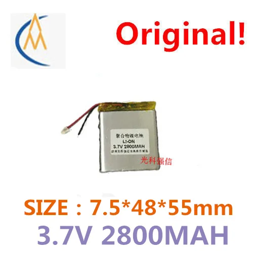 buy buy more will cheap 3.7V  lithium battery 754855 2800mah GPS Bluetooth speaker / device / micro navigator mobile power circuit - Aliexpress Deal
