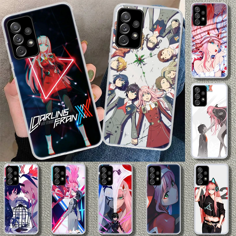 Darling in the Franxx Phone Case for Samsung Galaxy A15 A25 A35 A55 A14 A24 A34 A54 A04S A13 A23 A33 A53 A03S A52 A12 A22 A32 A0