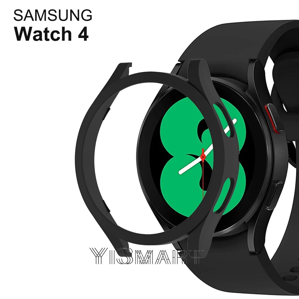 นาฬิกาสำหรับ Samsung Galaxy 4 40มม.44มม.PC ป้องกันกรณีเปลือกกันชนสำหรับ Galaxy Watch4อุปกรณ์เสริม