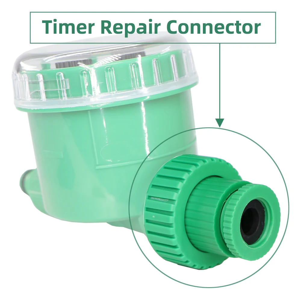 MUCIAKIE 1/2\'\' 3/4\'\' Tap Connector Repair Replacement Automatic Watering Timer Irrigator Electronic Garden Irrigation Controller