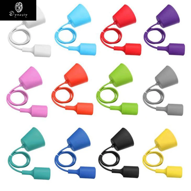 luzes penduradas coloridas arte decoracao pingente lampada designer faca voce mesmo plastico com metro fio e27 titular casa loja loft dispositivo eletrico 01