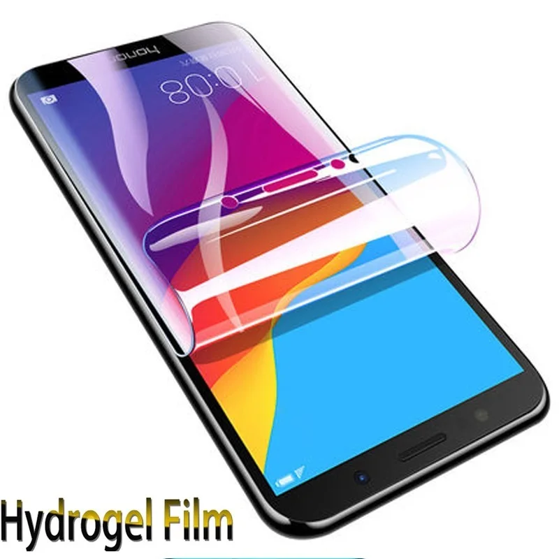 3Pcs Hydrogel Film For Huawei P smart Screen Protector Shield For Huawei P smart 2017 5.65inches Protective Film 9H Not Glass