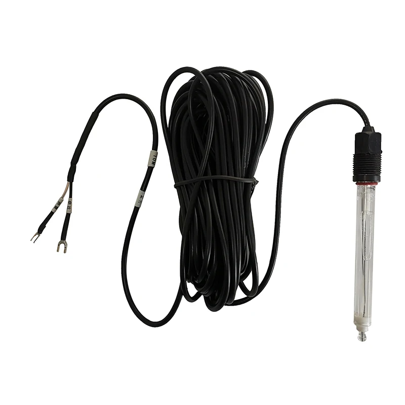 Industrial Glass pH electrode sensor probe Corrosion resistant long time real time monitoring job Cable 5m