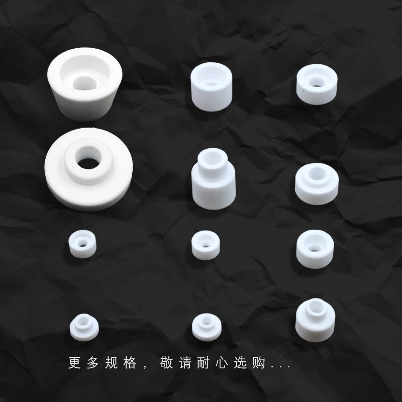 Mangas de cerámica de alúmina para hombre y mujer, manguitos de cerámica resistentes a altas temperaturas, arandelas aislantes