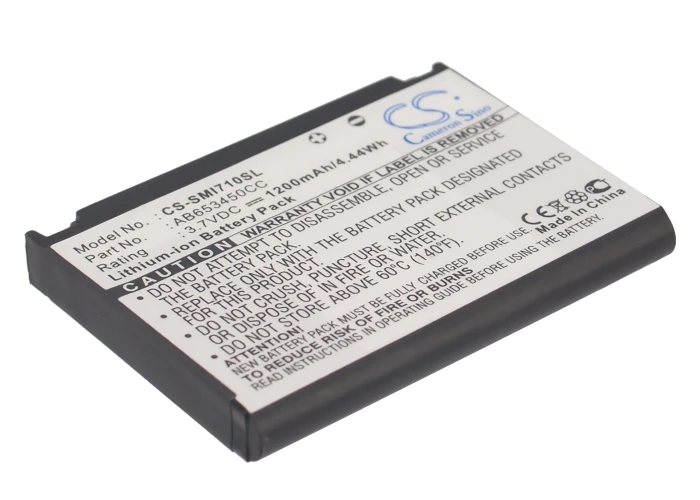 CS 1200mAh battery for Samsung SGH-i710, SGH-i718 AB653450CC