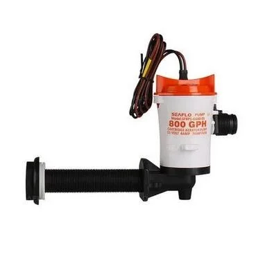 

SEAFLO 800GPH 12V SFBP1-G800-05 Live Bait Tank Aerator Submersible Cartridge Bilge Pump